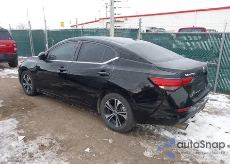 2021 Nissan Sentra Sv Xtronic Cvt z USA, uszkodzony, nr VIN 3N1AB8CV9MY210941